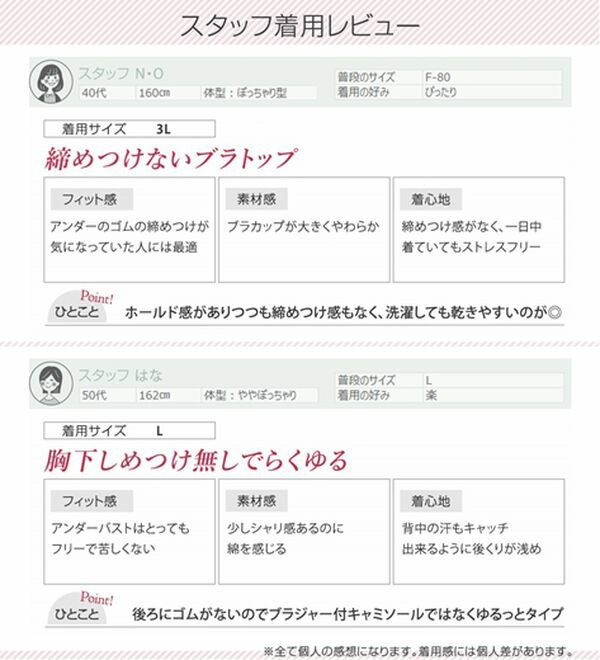 【汗かきさん必見!】<カップ付>涼感サラッと快適汗取りタンクトップインナー<さらりラボ>9
