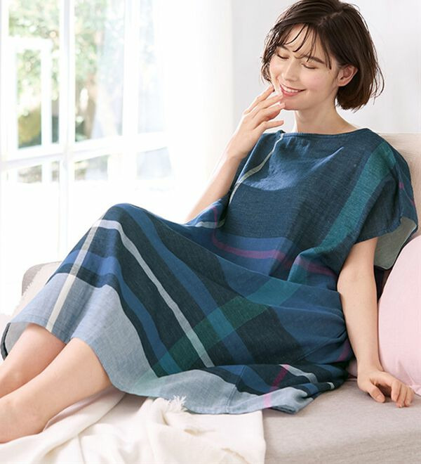 着るタオルワンピース2枚組