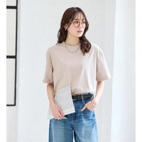 【汗ジミ対策◎】＜エアリーアイスコットン＞オーバーサイズTシャツ【半袖】
