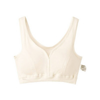 オーガニックコットンハーフトップブラ　大きいサイズ下着