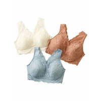 せなにくスッキリ！大人の上品レースブラ３