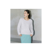 ラメシャギーニット