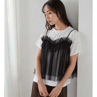 チュールビスチェドッキングＴシャツ