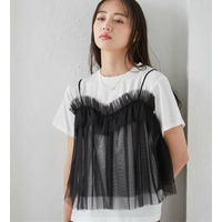 チュールビスチェドッキングＴシャツ