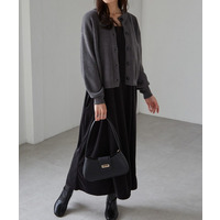 カットコールキャミ×ニットカーデセット