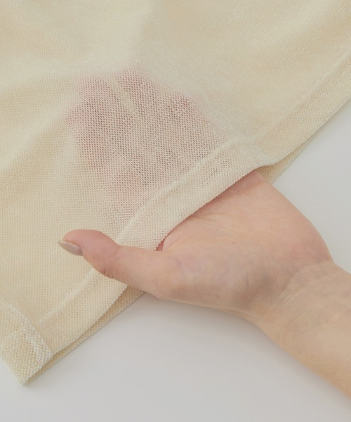 2WAYレイヤードシアーベロアトップス10