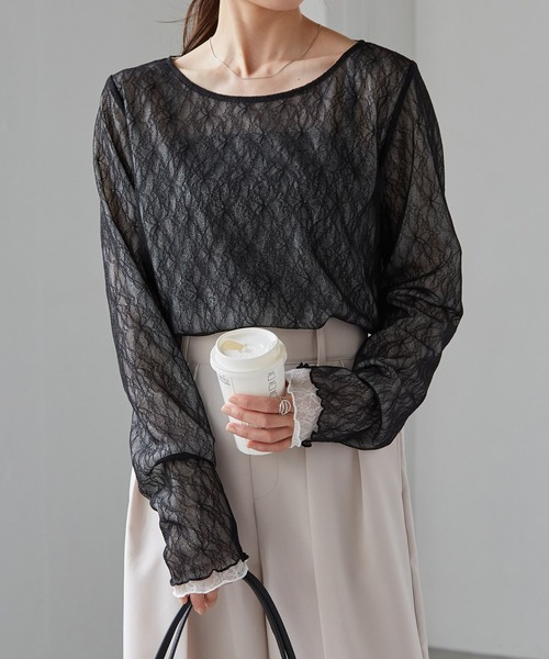 リバーシブルシアーレースT1