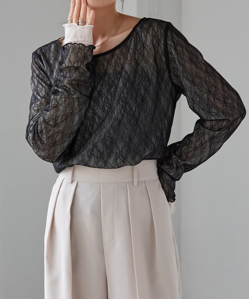 リバーシブルシアーレースT10