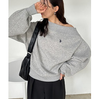 ＜U.S.POLO ASSN.＞別注 ワンショルスウェット