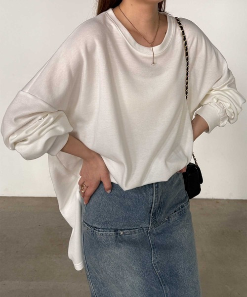 オーバーサイズスウェットT1