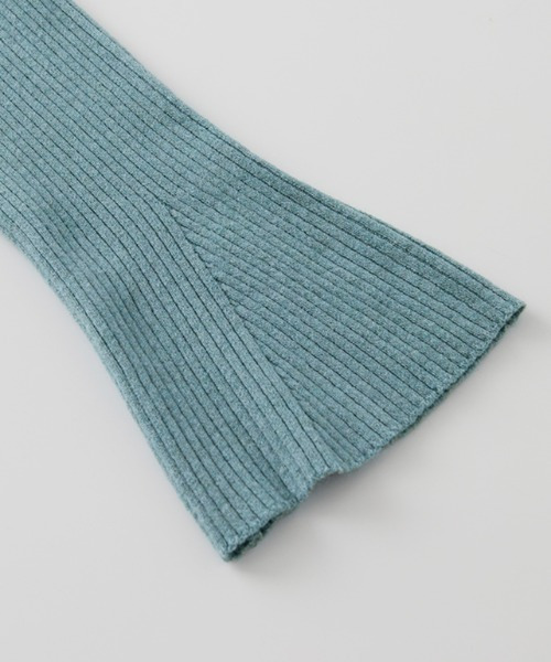 レイヤード配色ニットカーディガン9