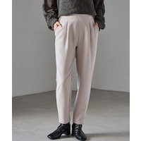 【選べる股下】美脚シルエットタックパンツ（UV対策・防シワ・ストレッチ）　大きいサイズ レディース