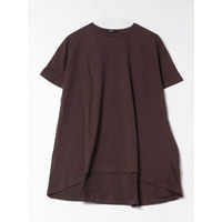 綿100％フレアーシルエットチュニック＜オーガニックコットン＞＜Beautiful Cotton＞　半袖　大きいサイズ レディース　大きいサイズ レディース
