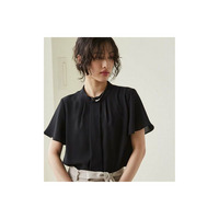 機能付タックデザインブラウス　大きいサイズ レディース