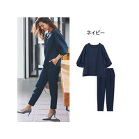楽ちんキレイ！美人セット（アンクル丈）　大きいサイズ レディース