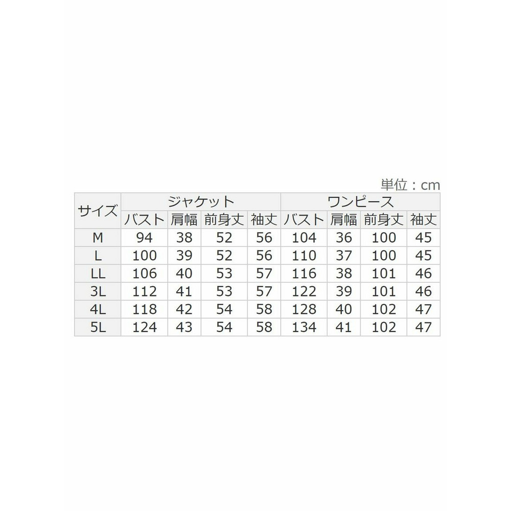 【2点セット】カーデ以上ジャケット未満キレイ見えワンピースアンサンブルセット　スーツセット　大きいサイズレディース19