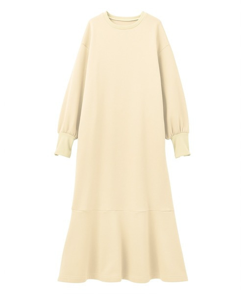 HS毛玉になりにくい!ペプラムワンピース26