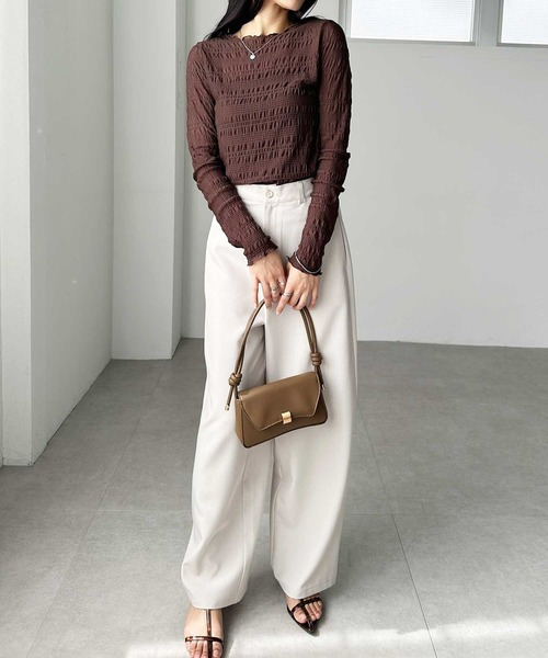 シャーリングプルオーバー18