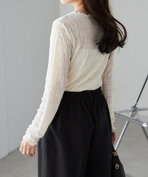 シャーリングプルオーバー21