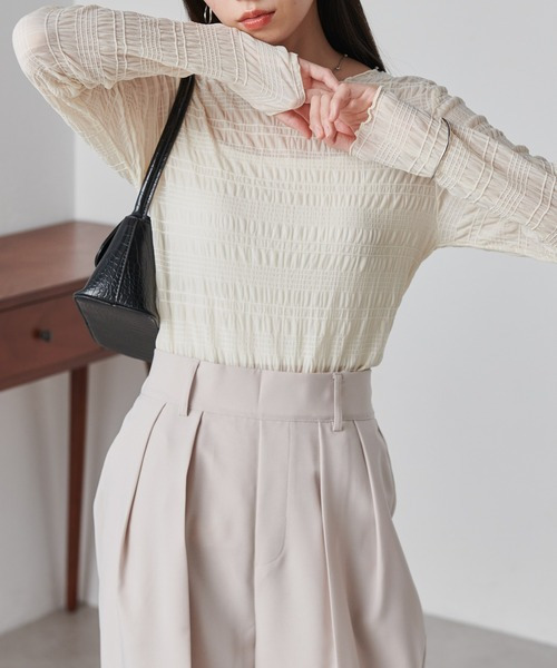 シャーリングプルオーバー23