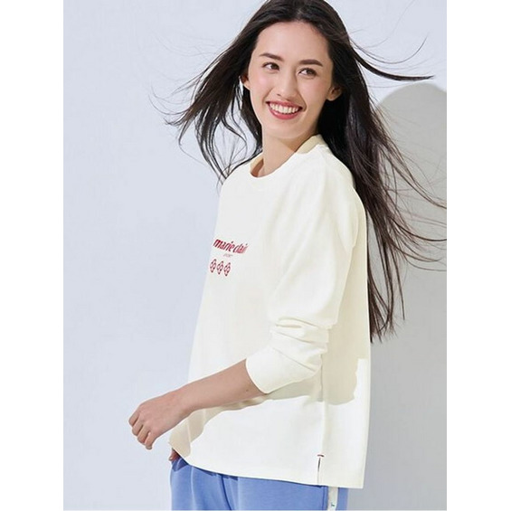 ロゴ入りロングＴシャツ＜ｍａｒｉｅ　Ｃｌａｉｒｅ　ＳＰＯＲＴ＞【アリノマ/Alinoma】