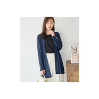 【冷房対策に】さらっと軽い！ひんやりシアートッパーカーディガン