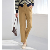 あったか裏起毛テーパードパンツ