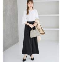 【２点セット】洗える！楽キレイセットアップ　大きいサイズ レディース