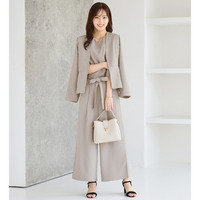 【３点セット】洗える！フォーマルセットアップ　大きいサイズ レディース