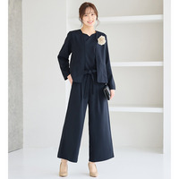 【３点セット】洗える！フォーマルセットアップ　大きいサイズ レディース