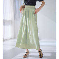 【レギュラー丈】柄＆無地アソートさらさらワイドパンツ