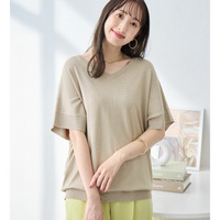 ゆるっと涼やかＶネックプルオーバー