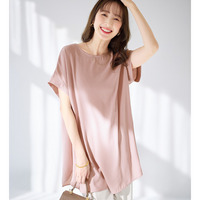 【イージーケア】ドレープＴブラウスチュニック