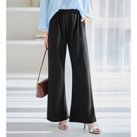 ＜６つの機能付＞錯覚美脚！ストレッチワイドパンツ