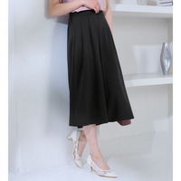 【ショート丈】上品ドレープパンツ