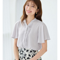 ピンタックブラウス