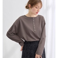 ラク綺麗！縦ラインジャカード前後2WAYゆるトップス