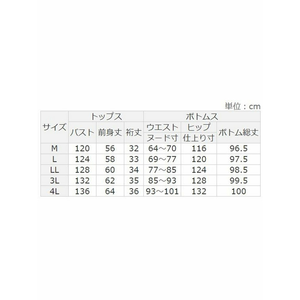 【２点セット】ひんやり涼しいこなれセットアップ　大きいサイズ レディース30