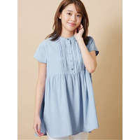 ピンタックデザインチュニック　大きいサイズ レディース