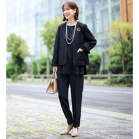 【３点セット】着回し自在快適セットアップスーツ