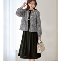 【選べる２タイプ】華やかに決まるワンピースアンサンブル