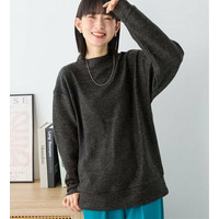 【毎日着たい！】柔らかニットソーシンプルトップス