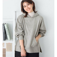 【毛玉になりにくい】ふんわり柔らか裏起毛パーカー