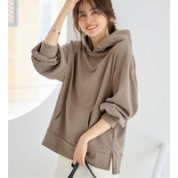 【毛玉になりにくい】ふんわり柔らか裏起毛パーカー