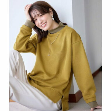 あったかニットソーリブトップス11