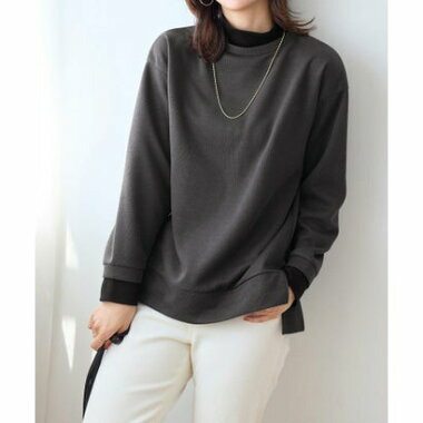 あったかニットソーリブトップス15