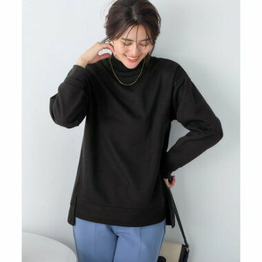 あったかニットソーリブトップス21