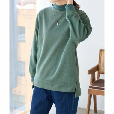 あったかニットソーリブトップス27