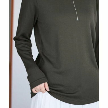 ふんわりタッチ裏起毛ハイネックプルオーバー10