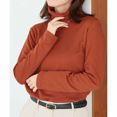 ふんわりタッチ裏起毛ハイネックプルオーバー16